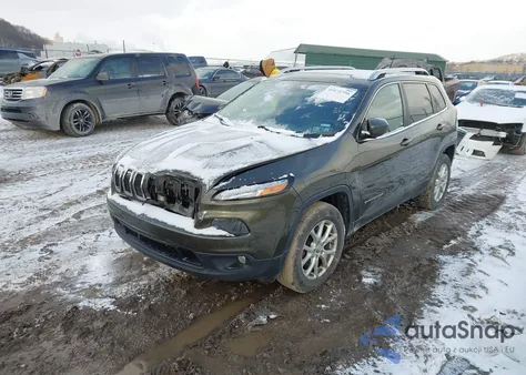 2015 Jeep Cherokee Latitude из США, поврежденный, VIN 1C4PJMCS1FW640501